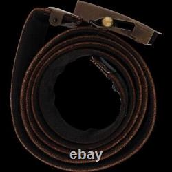 Rare Grateful Dead Jerry Garcia Syf Music Hippie Leather Vintage Belt Buckle