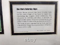 Rare Grateful Dead One More Saturday Night #1303 Limited Edition Plaque NEW