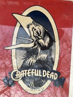 Rare Grateful Dead Rick Griffin Concert Poster 1973 Wake of Dead Laughing Raven