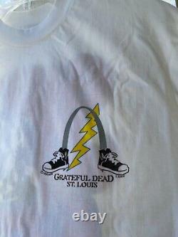 Rare Grateful Dead St Louis Cow Arch T-Shirt Vintage 1994 Crew Summer Tour L New