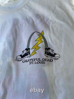 Rare Grateful Dead St Louis Cow Arch T-Shirt Vintage 1994 Crew Summer Tour L New