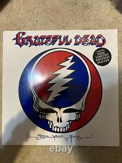 Rare! Grateful Dead Steal Your Face. Grateful Dead Records 1987. Made In Germany