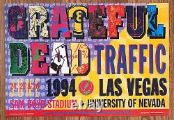Rare Grateful Dead Traffic Promotional Concert Poster 1994