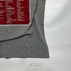 Rare Grateful Dead Tribute Night T Shirt Mens Size Med Grey Chicago Farewell