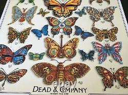 Rare Grateful Dead and Company Emek poster 2019 AP doodled John Mayer Phish