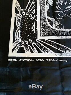 Rare Grateful Dead-bertha Banner/tapestry Mint Condition
