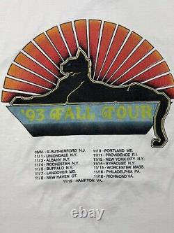 Rare Jerry Garcia Band Shirt Grateful Dead Garcia Vintage 1993 Fall Tour T-Shirt