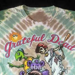 Rare Liquid Blue Grateful Dead Baseball Dai Tee Xl