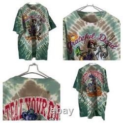 Rare Liquid Blue Grateful Dead Baseball Dai Tee Xl