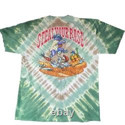 Rare Liquid Blue Grateful Dead Baseball Die Die TEE XL No. Yp781