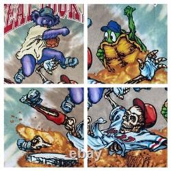 Rare Liquid Blue Grateful Dead Baseball Die Die TEE XL No. Yp781