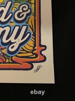 Rare Lot of 2 Dead & Company VIP Poster Diptych Set CitiField NY 2023 S/N 2023