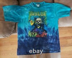 Rare New Vintage XL Grateful Dead T-Shirt 2003-2004 Concert Tour Scuba Theme USA