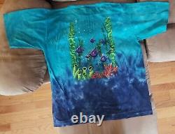 Rare New Vintage XL Grateful Dead T-Shirt 2003-2004 Concert Tour Scuba Theme USA