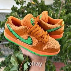 Rare Nike SB Dunk Low X Grateful Dead Orange Bear 2020 Size US 5.5