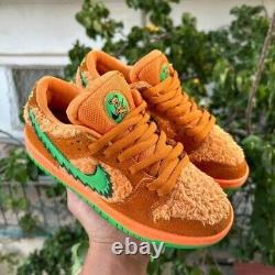 Rare Nike SB Dunk Low X Grateful Dead Orange Bear 2020 Size US 5.5