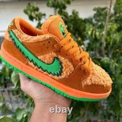 Rare Nike SB Dunk Low X Grateful Dead Orange Bear 2020 Size US 5.5