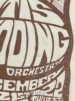 Rare Original Fillmore Variant Handbill 1966 Otis Redding Grateful Dead Maclean