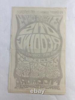 Rare Original Fillmore Variant Handbill 1966 Otis Redding Grateful Dead Maclean