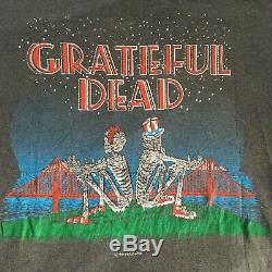 Rare Original Vintage 1981 Single Stitch Grateful Dead Shirt L