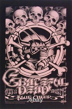 Rare Pink Rick Griffin Grateful Dead Shrine Poster
