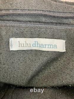 Rare Sanuk Grateful Dead LuLu Dharma Black White Plaid Canvas Backpack