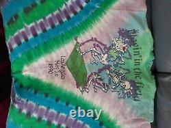 Rare USA Import Original Vintage Grateful Dead Tye Dye T Shirt Used XL