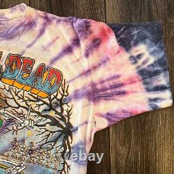 Rare VINTAGE 1994 GRATEFUL DEAD FALL TOUR T SHIRT Halloween Size XL Tie Dye