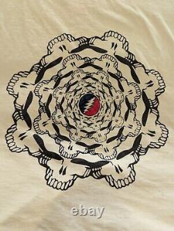 Rare VTG 1994 Grateful Dead summer tour shirt with kaleidoscope Steal Your Face