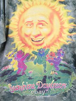 Rare VTG Grateful Dead 1995 Official GDM Sunshine Daydream Bob Weir Shirt Sz XL