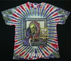 Rare VTG Grateful Dead Millenium 2000 Tour Tie Dye T Shirt 90s 2000s Deadhead L