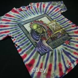 Rare VTG Grateful Dead Millenium 2000 Tour Tie Dye T Shirt 90s 2000s Deadhead L