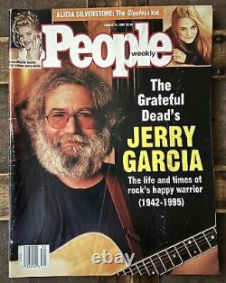 Rare VintageCollection Jerry Garcia Grateful Dead Rolling Stone Sept 93 & 95 +2