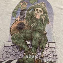 Rare Vintage 1973 Grateful Dead T-Shirt Jester Stanley Mouse Studios Size XL