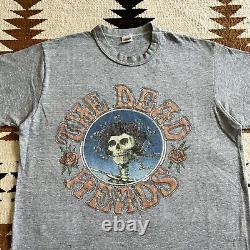 Rare Vintage 1980 Grateful Dead New Years'The Dead Heads' Bertha Tshirt Sz M