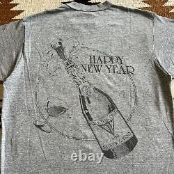 Rare Vintage 1980 Grateful Dead New Years'The Dead Heads' Bertha Tshirt Sz M