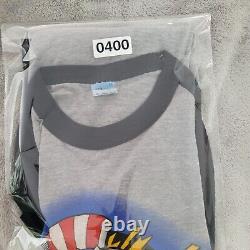 Rare Vintage 1982 Grateful Dead Summer Tour Shirt Mens Medium Gray Rick Griffin