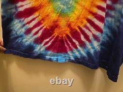 Rare Vintage 1988 Grateful Dead Spring Tour Peter Max Tie-Die T-Shirt Size XL