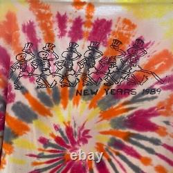 Rare Vintage 1989 Grateful Dead New Years Eve yin Yang lot T-Shirt 80s