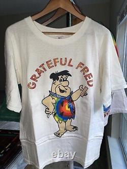 Rare Vintage 1993 Grateful Dead Looney Tunes Parody Weed Shroomy Shirt Band