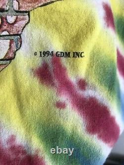 Rare Vintage 1994 Grateful Dead Tie Dye T-shirt Sz XL