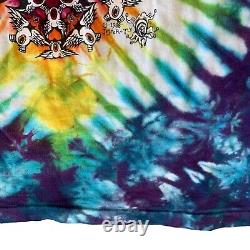 Rare Vintage Grateful Dead 90s Eyes Of The World Tie Dye XL T Shirt Jester Psych