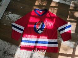 Rare Vintage Grateful Dead Hockey Jersey The Eleven #11 Youth L Adult S