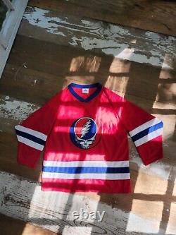 Rare Vintage Grateful Dead Hockey Jersey The Eleven #11 Youth L Adult S