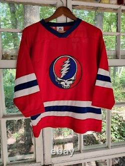 Rare Vintage Grateful Dead Hockey Jersey The Eleven #11 Youth L Adult S