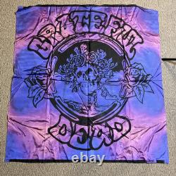 Rare Vintage Grateful Dead Purple Tie Dyed Tapestry 45 X 48