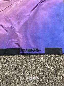 Rare Vintage Grateful Dead Purple Tie Dyed Tapestry 45 X 48