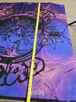 Rare Vintage Grateful Dead Purple Tie Dyed Tapestry 45 X 48