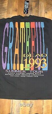 Rare, Vintage Grateful Dead Tshirt, Newithold store stock,'93'94 Tour, Large, unworn