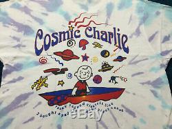 Rare Vtg 1980s COSMIC CHARLIE How Do you Do Grateful Dead T-Shirt Lot Tee XL